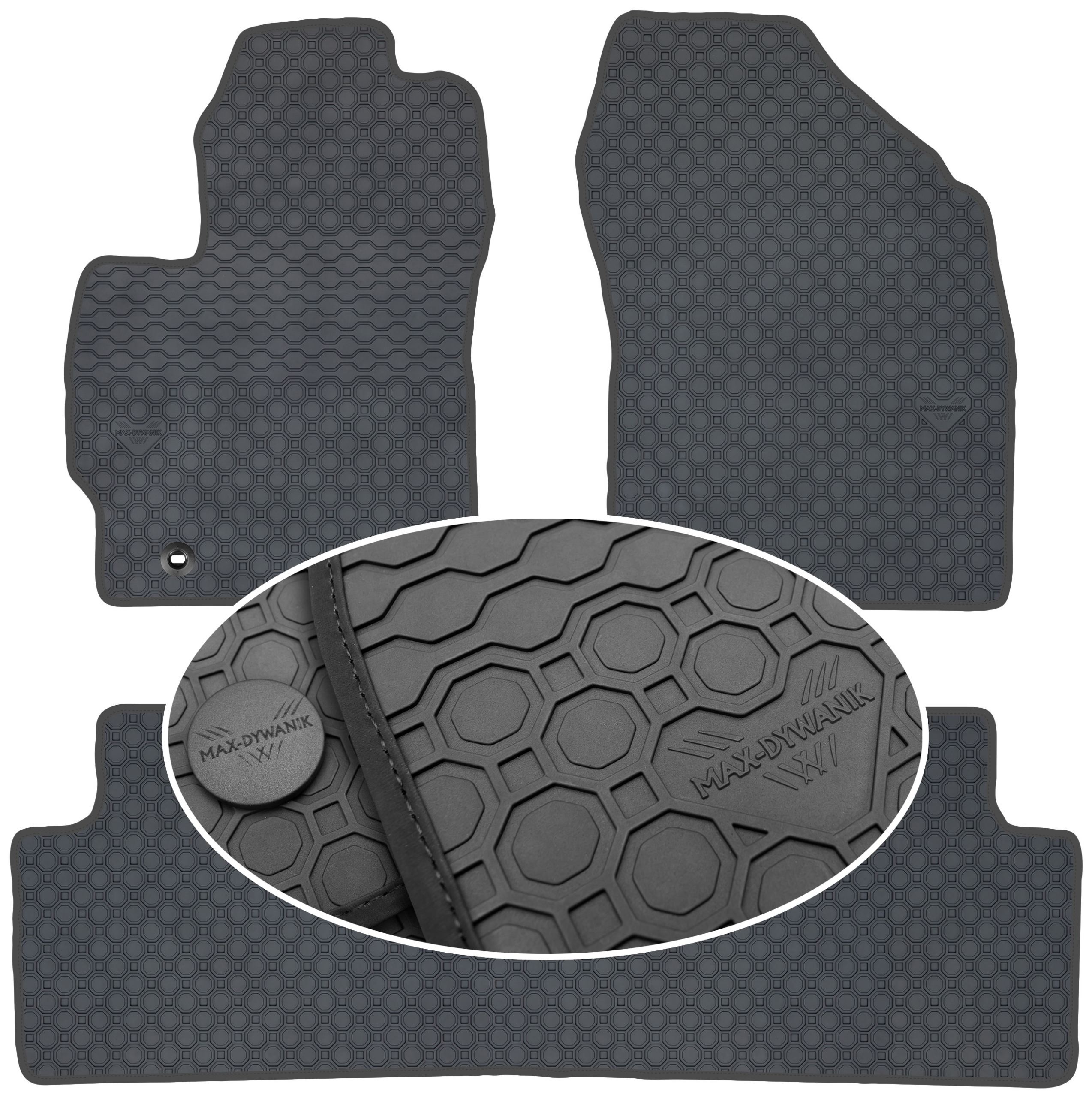 Toyota Auris I 2007-2012 Koberce Čierne