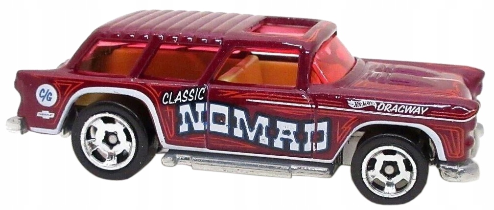 SAMOCHODZIK METALOWY HOT WHEELS CLASSIC '55 NOMAD HW WAGONS