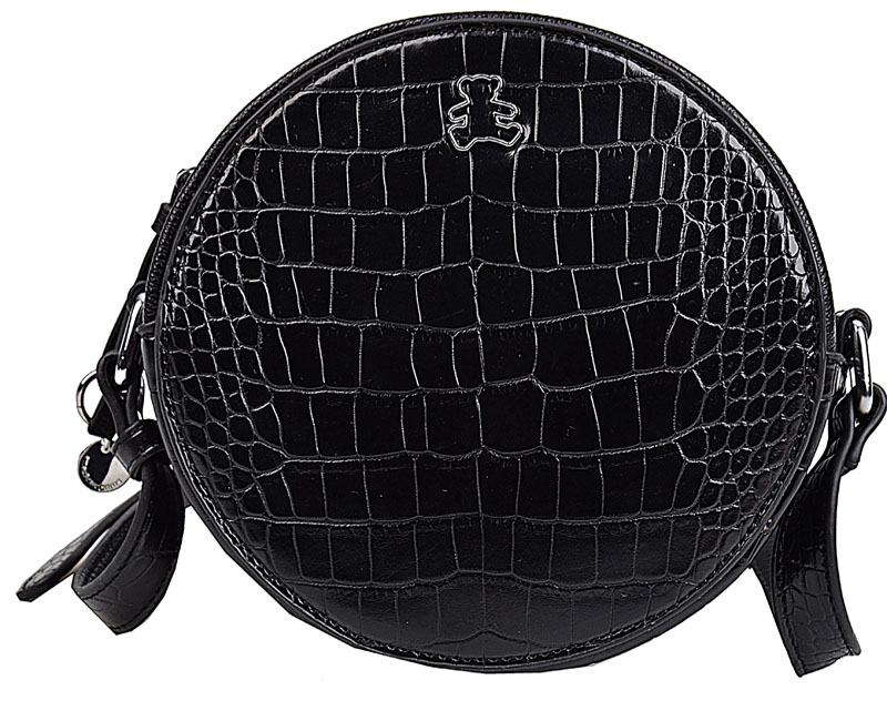 Lulu Torebka damska Listonoszka czarna Eko Skóra