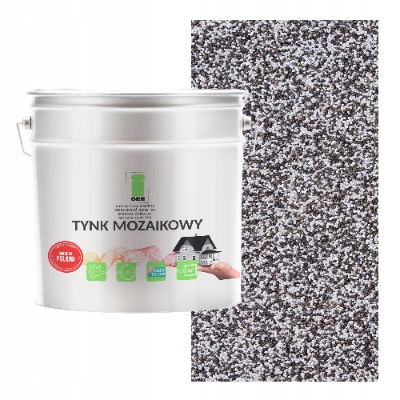 Mozaiková Omítka Šedá Tmavá Marmolit Třída 1 Mozaika 7 kg Výrobce