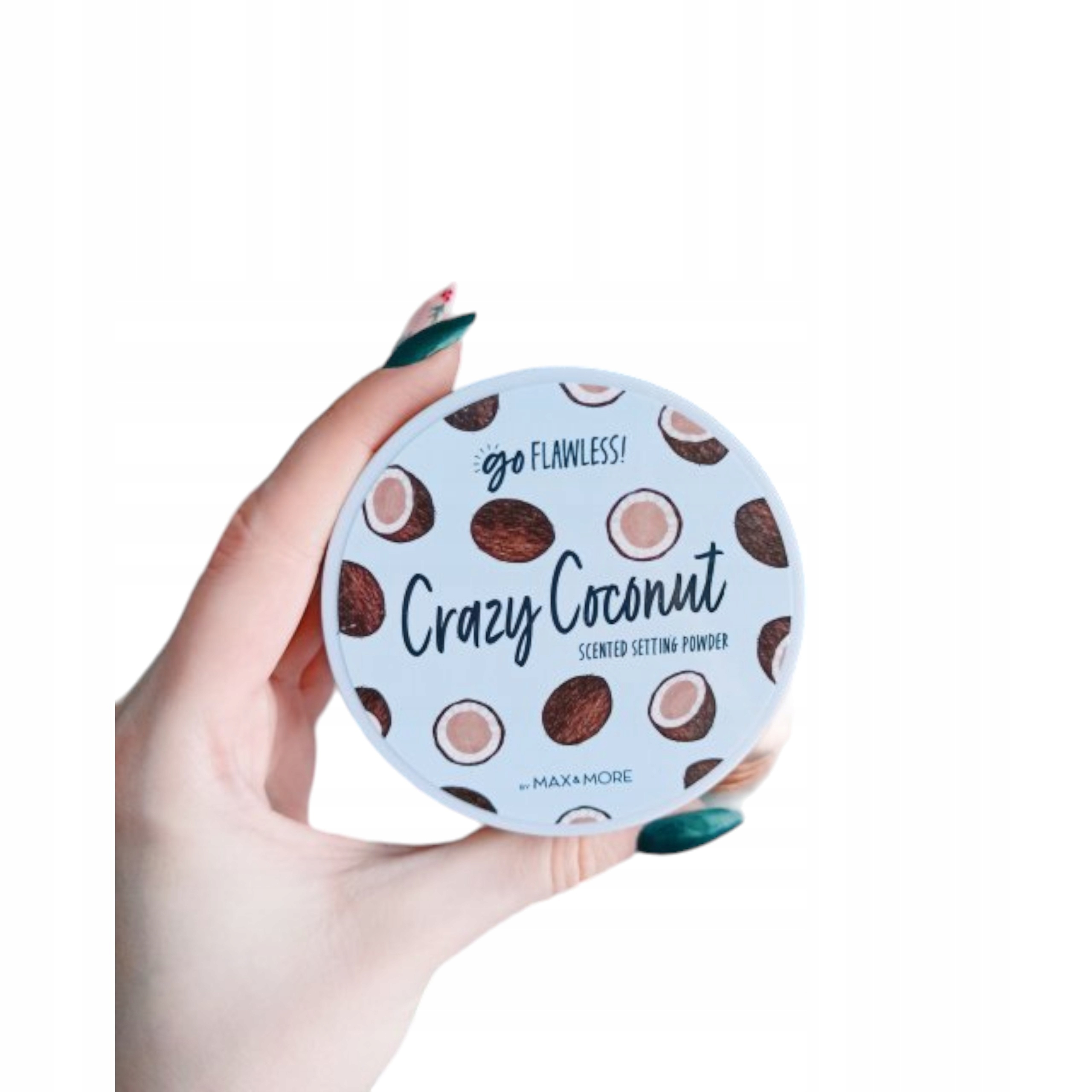 Puder Sypki Transparentny Kokosowy Idealne Scalanie Makijażu Aż 22G Marka inna marka