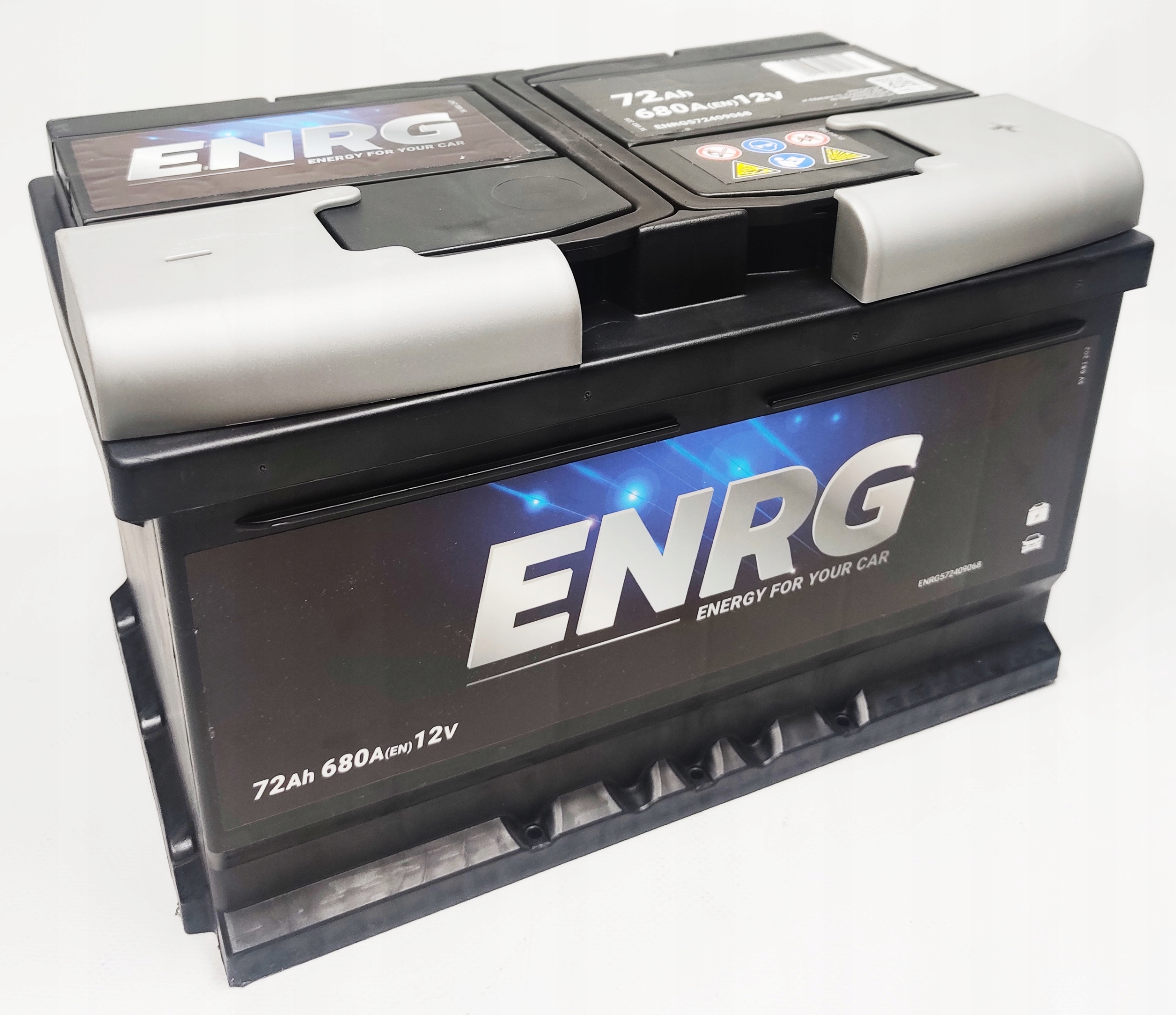 ENRG572409068 - Стартовый аккумулятор ENRG 12V 72Ah 680A P+