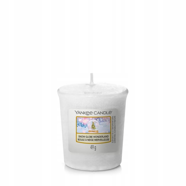 

Snow Globe Wonderland Yankee Candle świeca votive