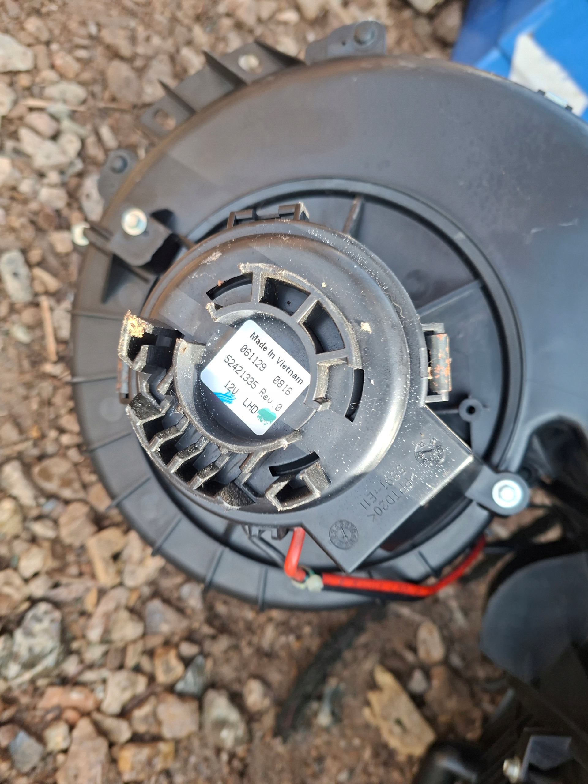 heater heating komplet Opel astra h 1.3