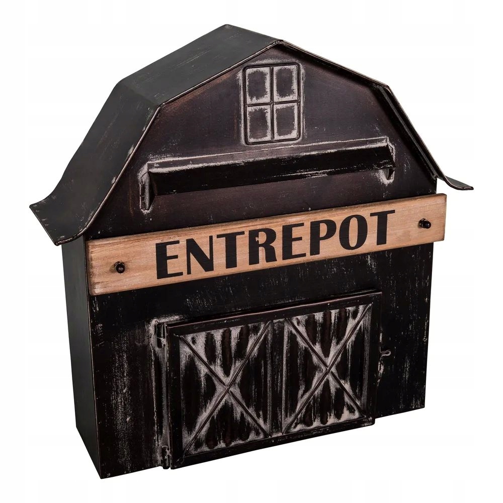 Skrinka Na Kľúče Vintage Antique Black Antic Line