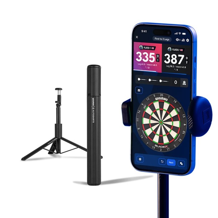 Winmau Autodarts Lens Tripod 12-miesięczna subskrypcja Uchwyt na telefon