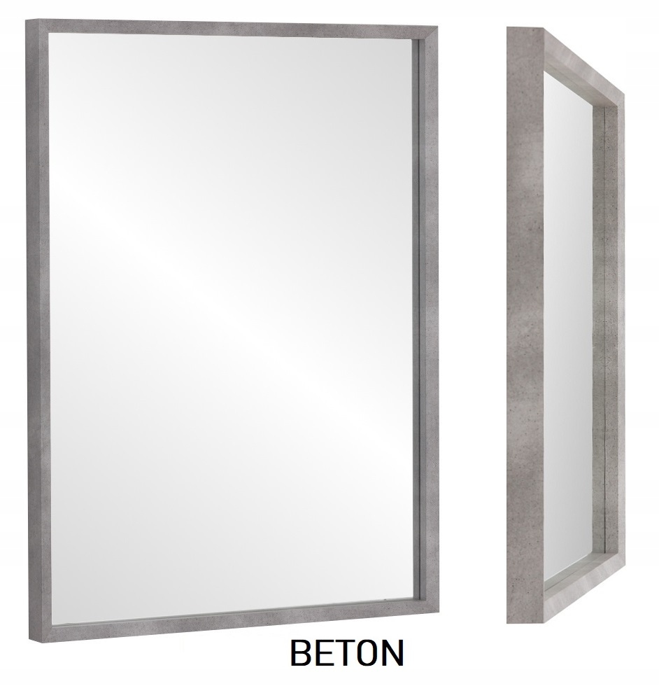 HIT! Lustro 80x60 wąska KASETONOWA rama kolory Przeznaczenie Do kuchni Do łazienki Do pokoju Do przedpokoju Do sklepu Do studia Inne