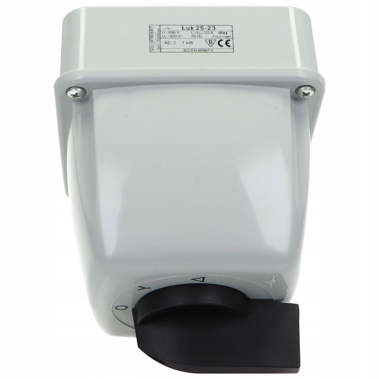 Przełącznik krzywkowy ŁK-25-23 O-A-Y ELEKTROMET Kod producenta 1115-262EY-ED001