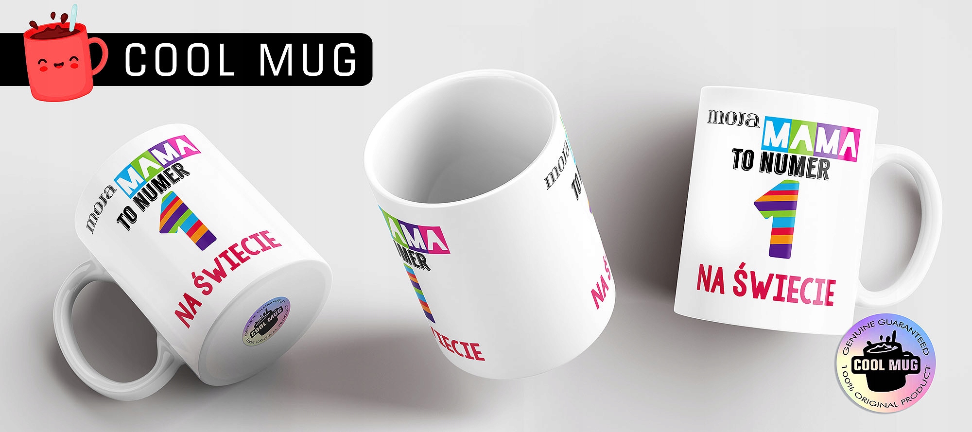 KUBEK NA DZIEŃ MAMY MATKI PREZENT UPOMINEK URODZINY MARKOWY WZORY JAKOŚĆ Marka inna