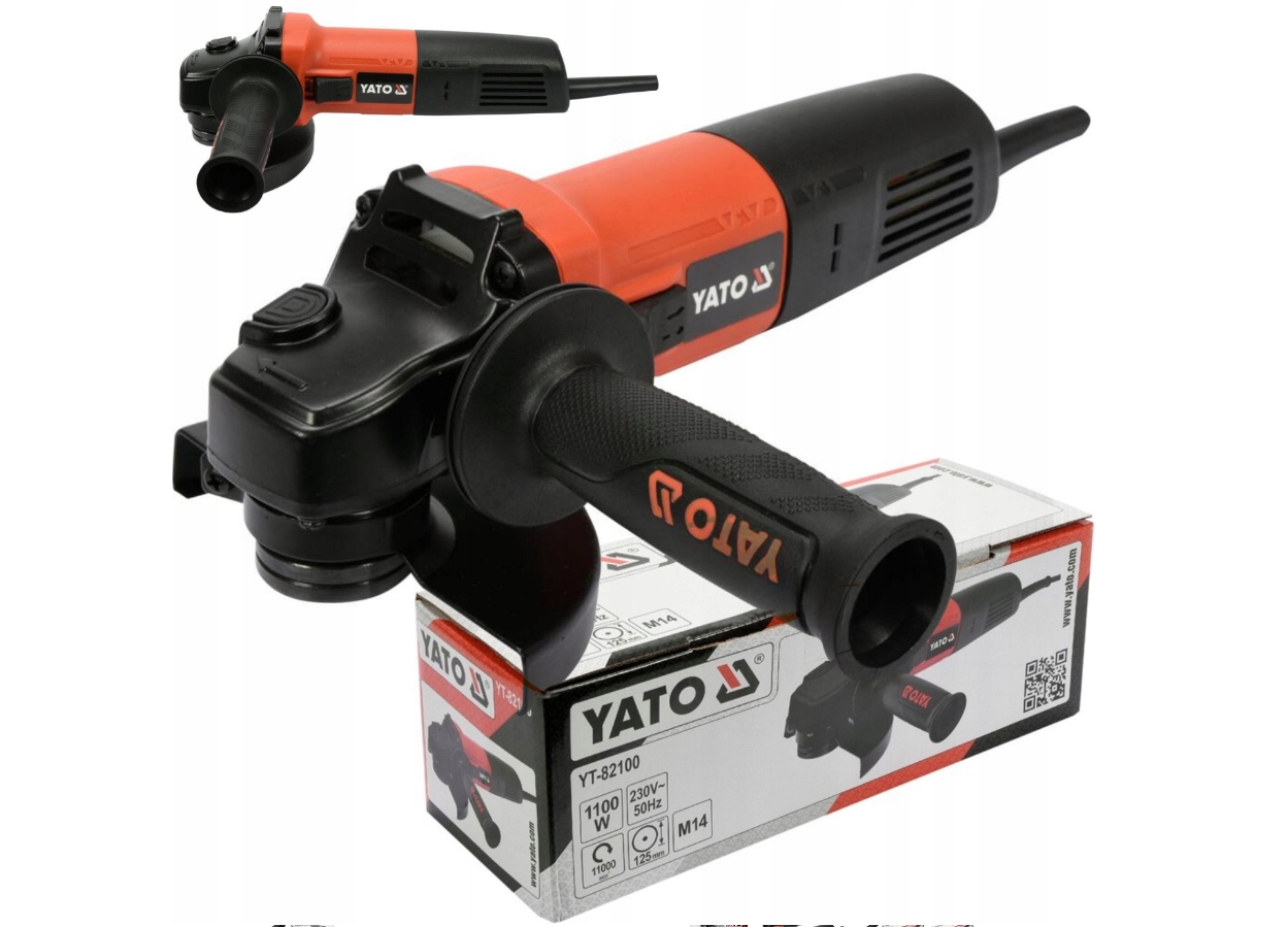 SZLIFIERKA KĄTOWA 1100W 125MM YT-82100