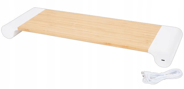 Stojak na monitor Lab31 17 x 55 cm z portami Usb