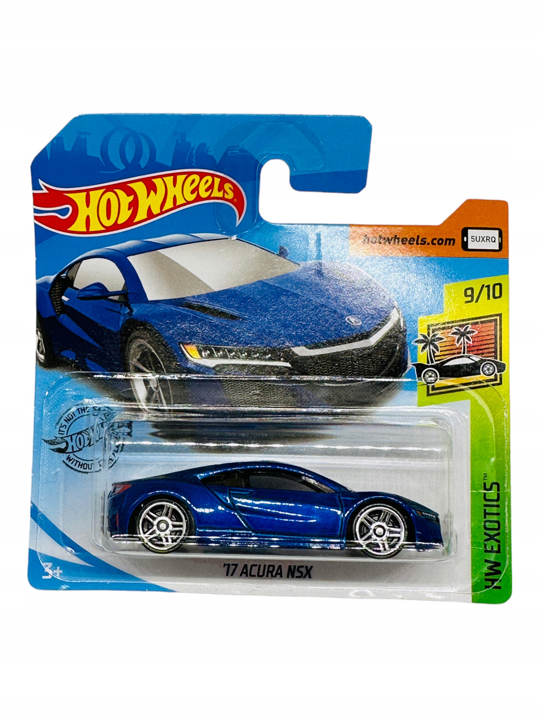Hot Wheels Resorak Samochód HONDA ACURA NSX 2017