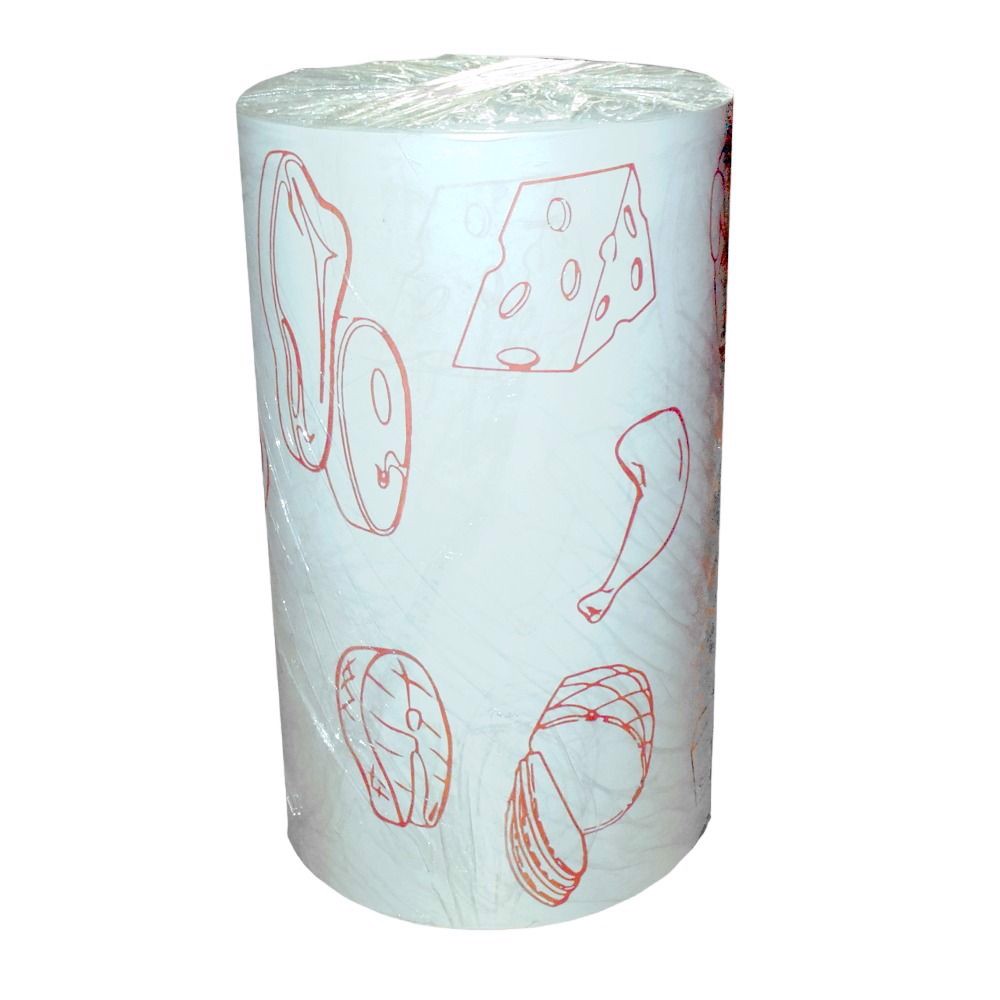 Baliaci papier fóliovaný PE30+10 rolka s potlačou 10 kg