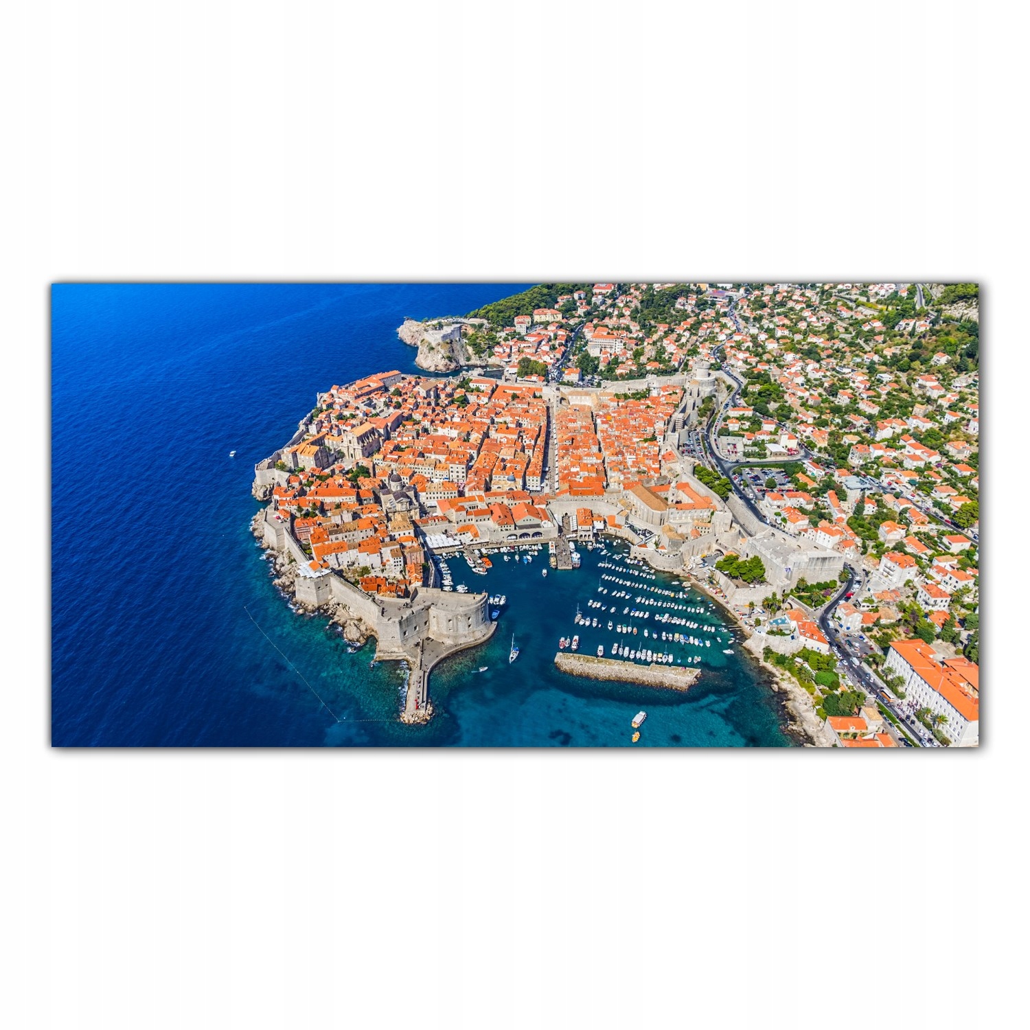 

Obraz Szklany Foto-obraz Dubrownik Miasto 100x50