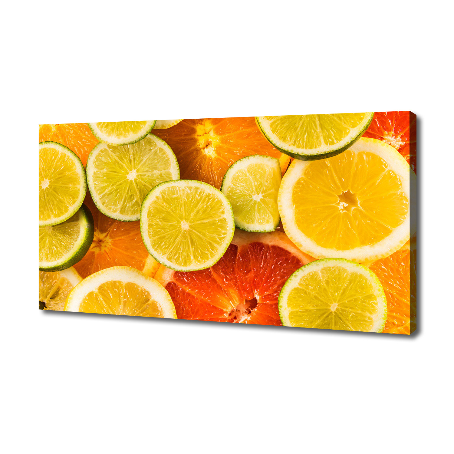 Fotoobraz obraz na plátně Citrusové ovoce 140 x 70 cm