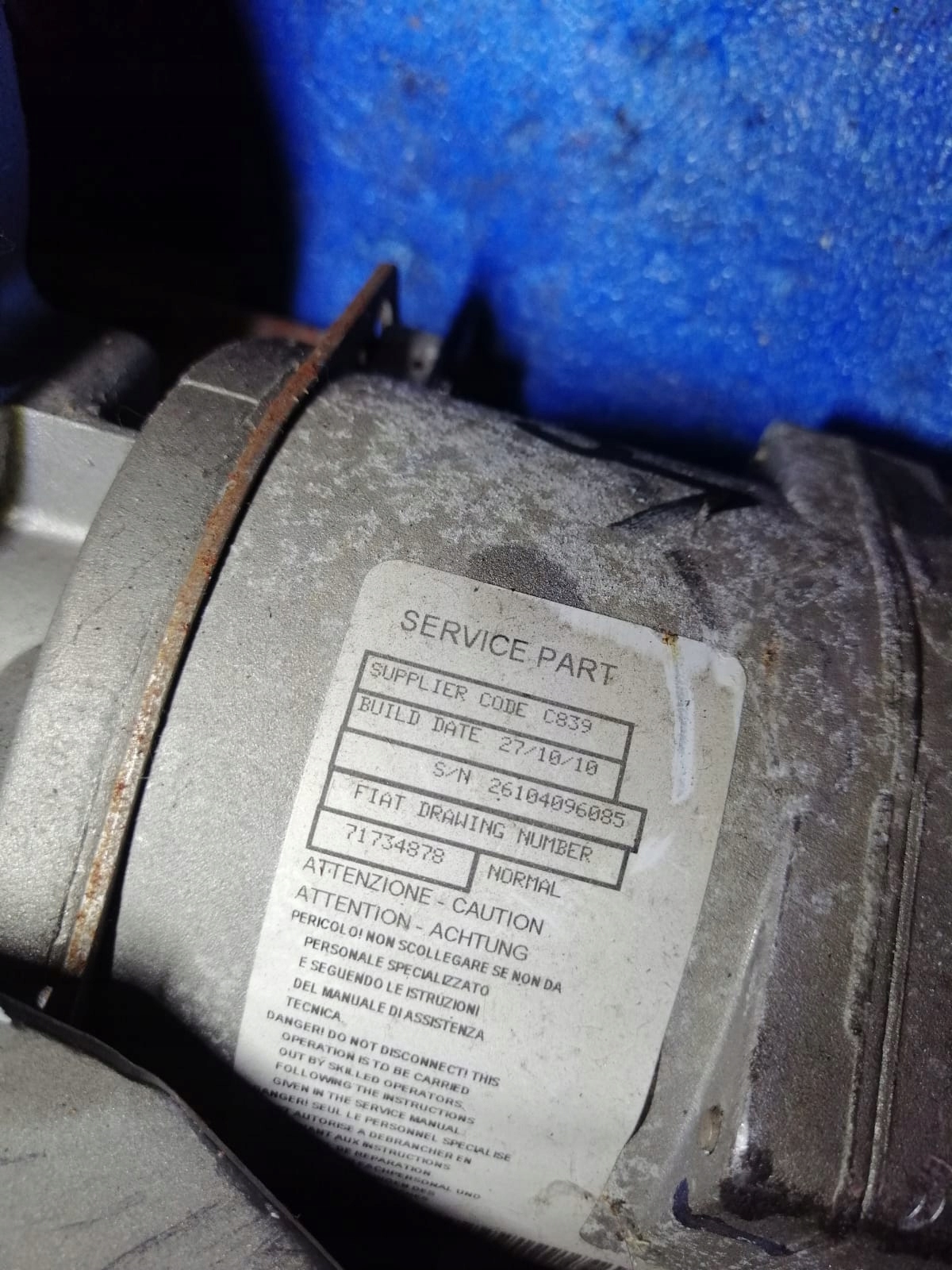 control electrics Y YPSILON 26096585 24A