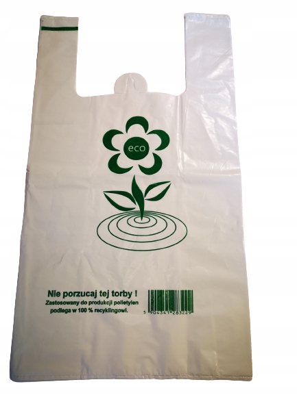 

Reklamówka gruba Sklepowa nadruk 30/55 cm 50 szt.