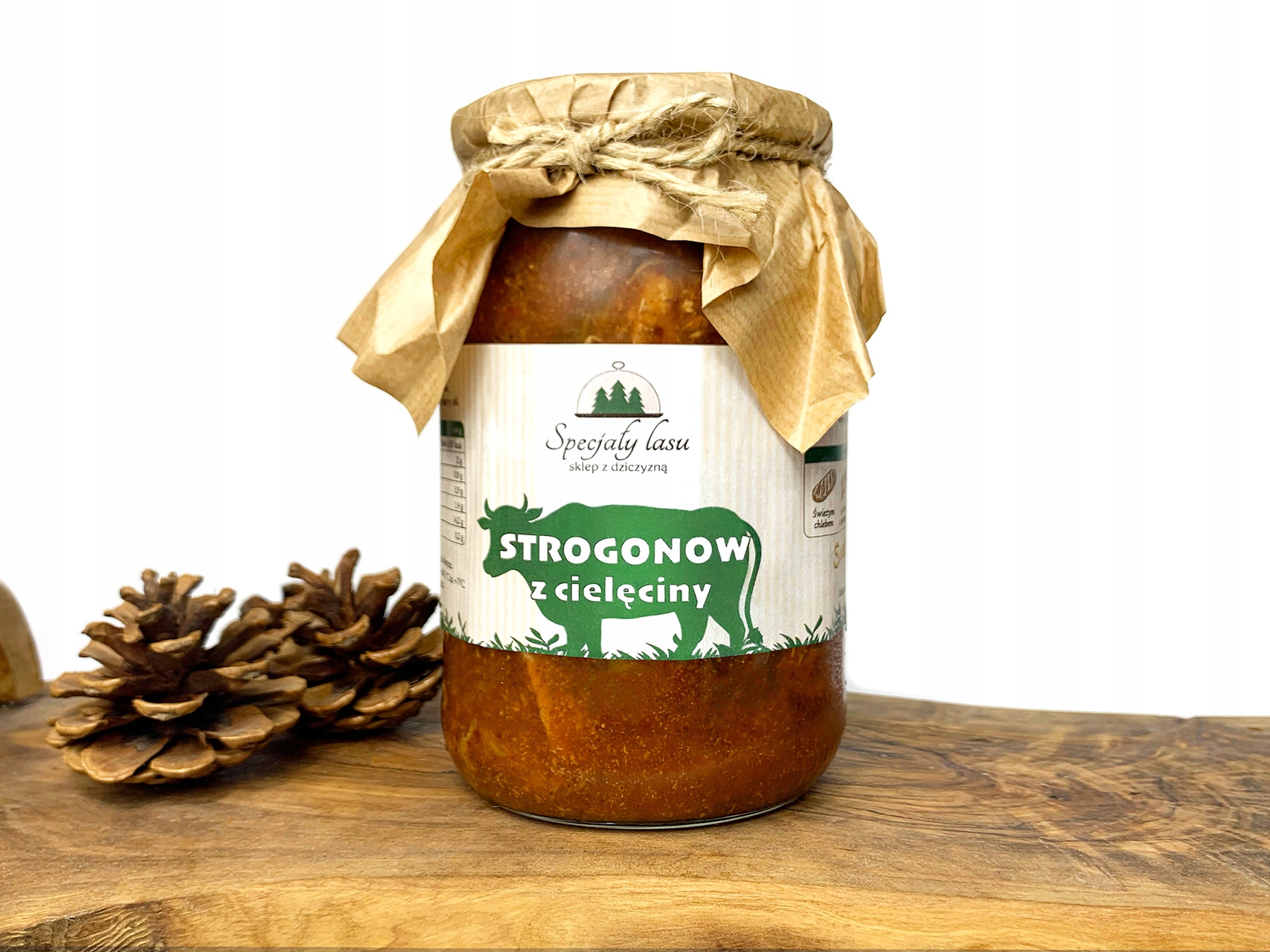 Levně Strogonov z telecího masa domácí 100% přírodní 900 g