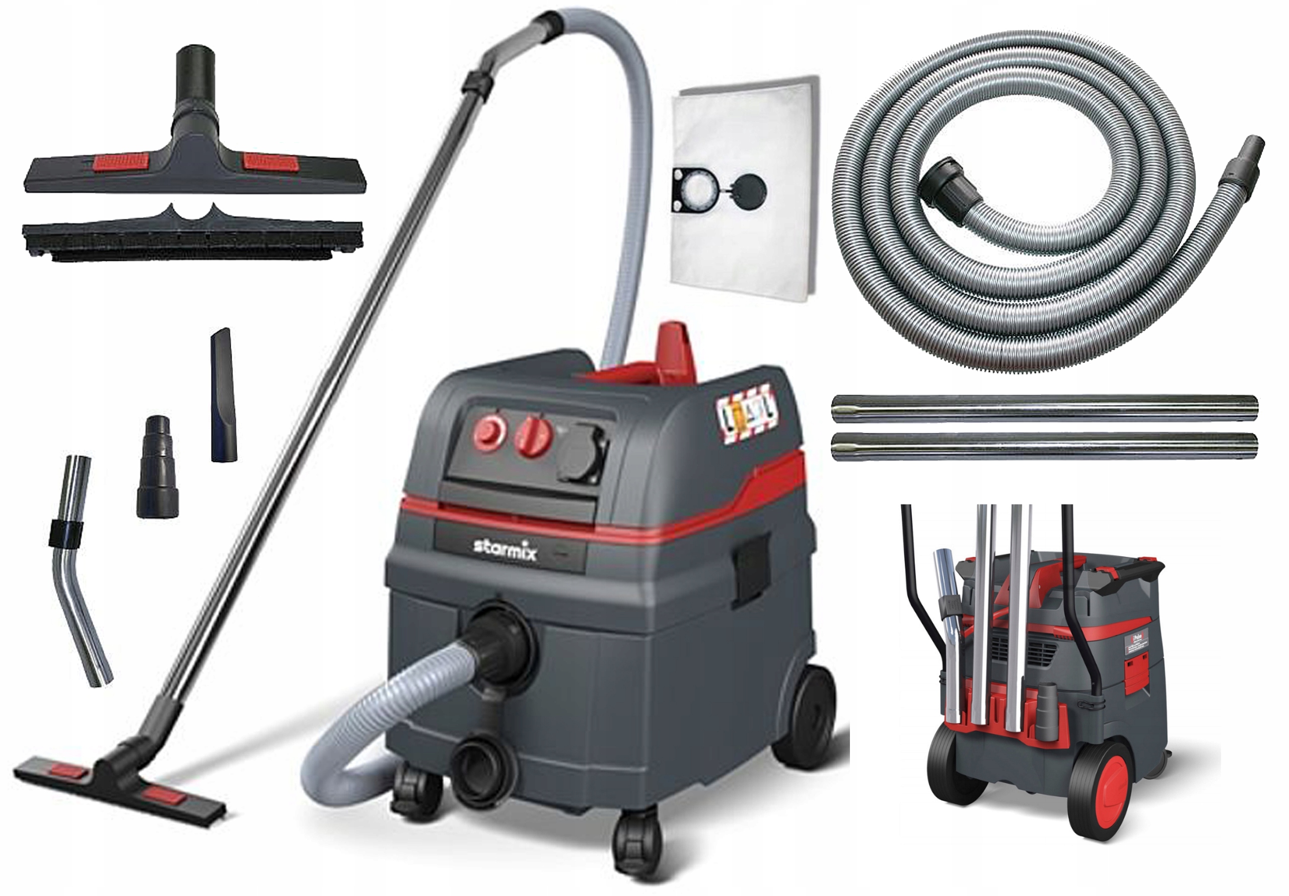 ODKURZACZ PRZEMYSŁOWY STARMIX ISC L-1425 TOP 1400W Zasięg pracy 8 m