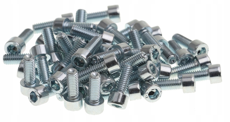 

Śruba Imbusowa Ocynk M6x16 mm Na Imbus 50 sztuk