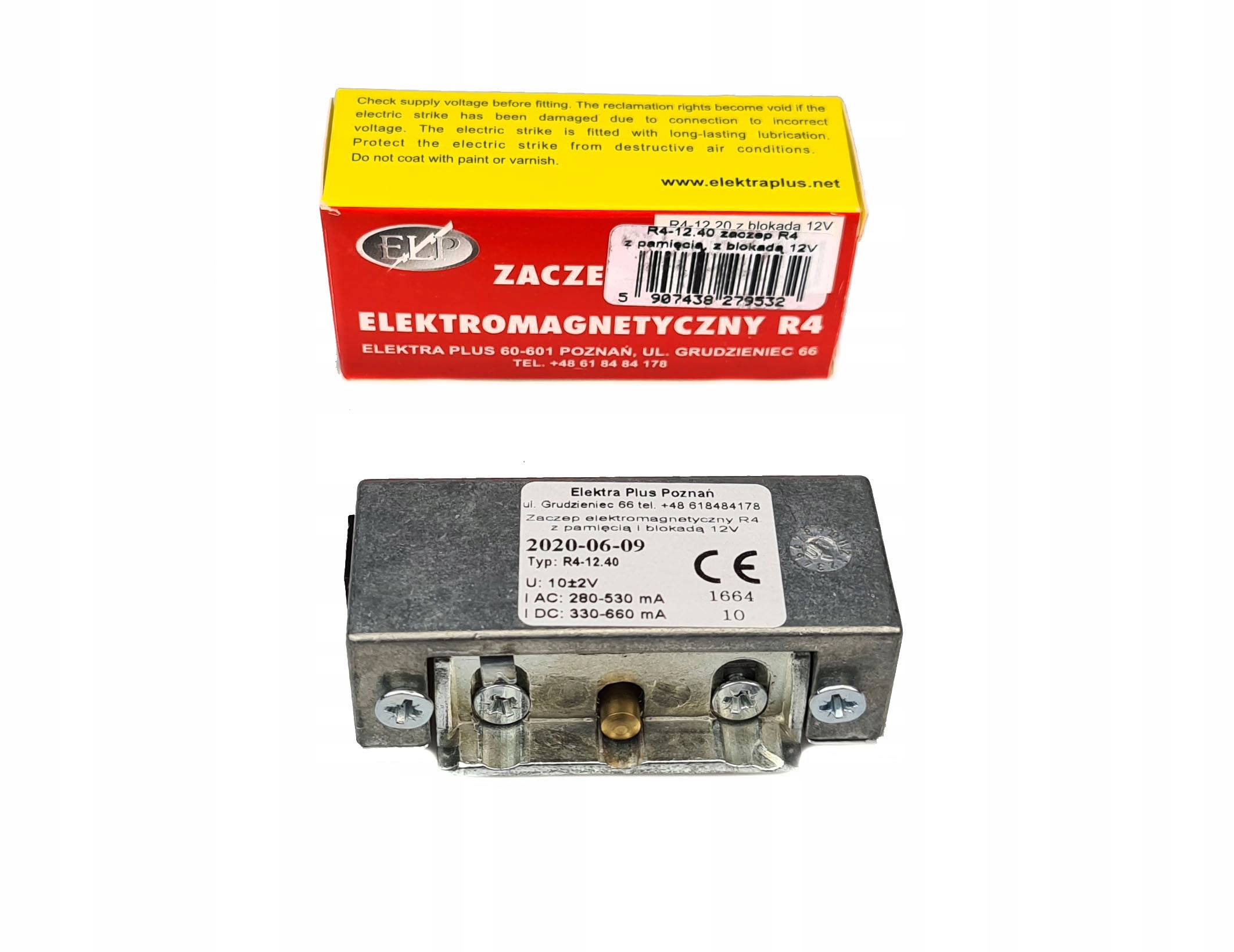 ZACZEP ELEKTROMAGNETYCZNY R4 Z PAMIĘCIĄ I BLOKADĄ