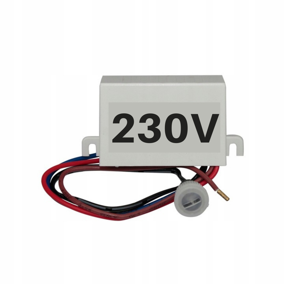 

230V czujnik zmierzchowy do tabliczki adresowej