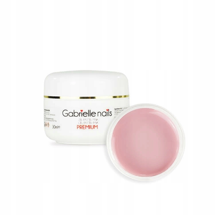 Prémiový pastelově Pink Gel 30 ml Bez Tpo