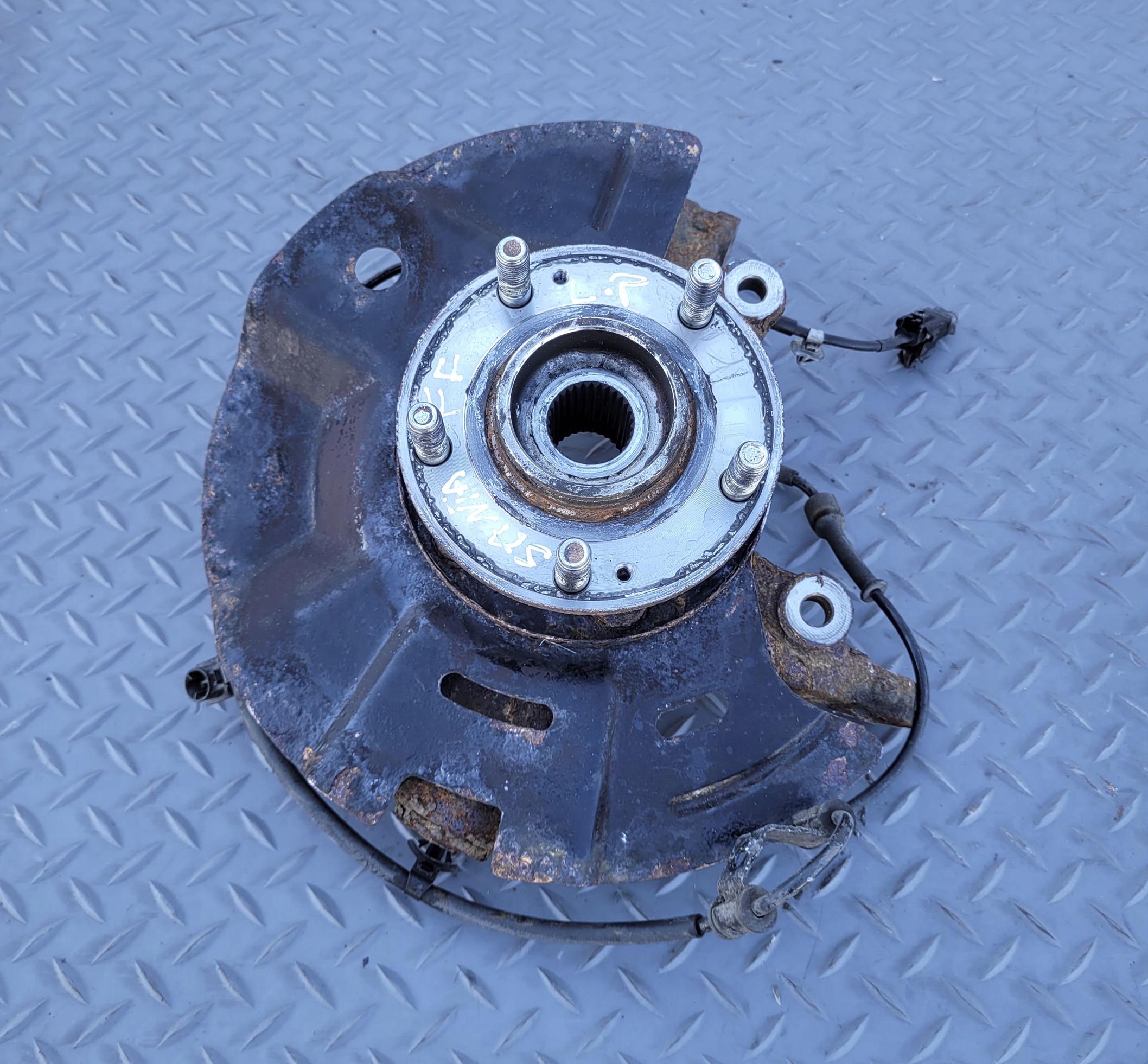 swing PRZDO front left HYUNDAI SANTA FE III 2.2 D CRDI