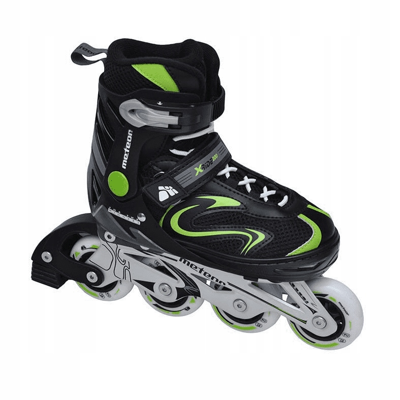 ŁYŻWOROLKI 23574 METEOR XRIDE 200 GREEN