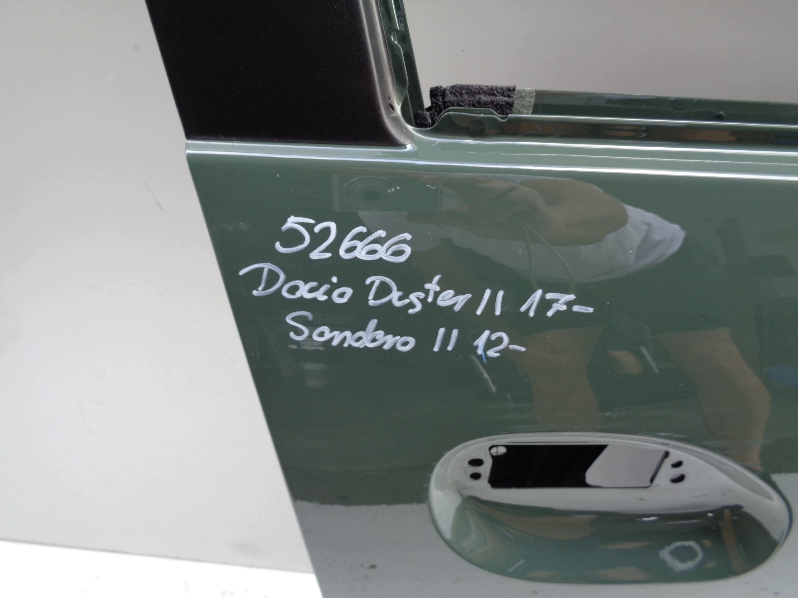 door right front DACIA DUSTER II 17- SANDERO II 12- NR 52666