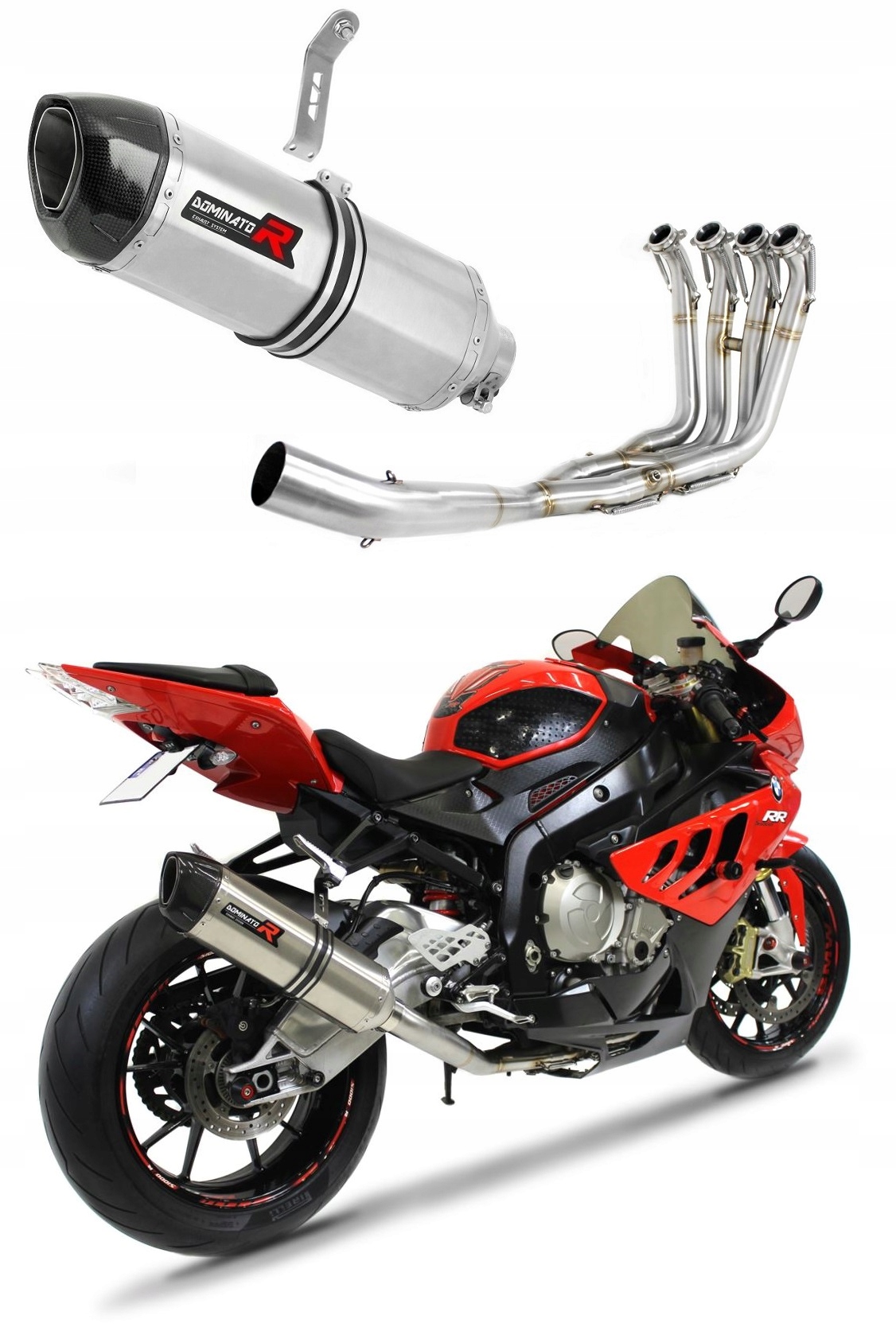 BW062DF1 - DOMINATOR ВЫХЛОП HP1 + КОЛЛЕКТОР S1000RR 2009-2011
