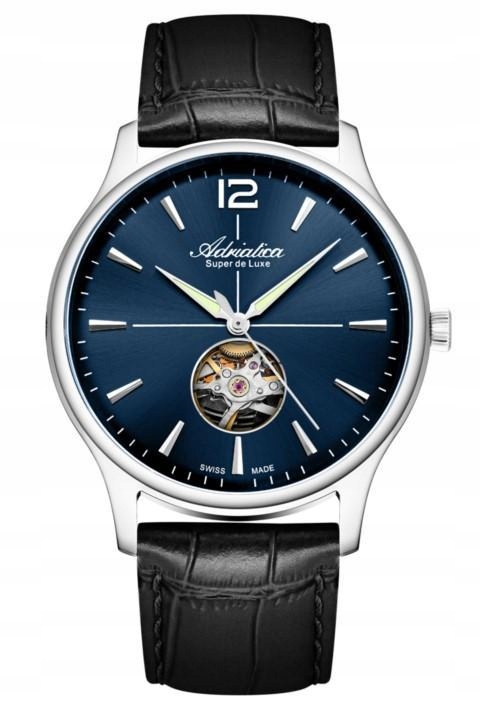 Nové Originální Pánské Hodinky Adriatica A8339.5255AO Automatic Open Heart