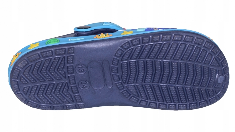 KROKSY KLAPKI OGRODOWE BASEN PIANKOWE DZIECIĘCE Kolor niebieski