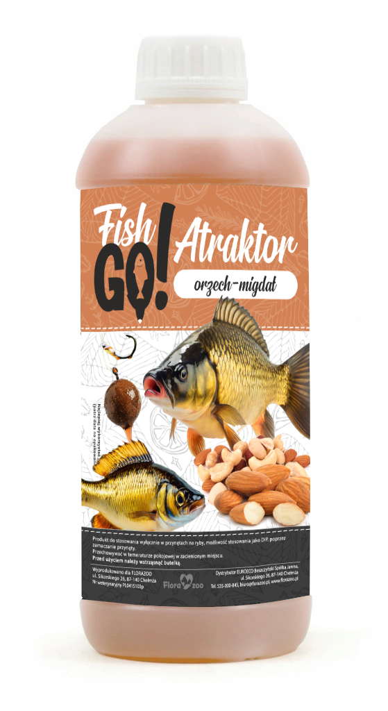 ATRAKTOR NA RYBY DIP OLEJ SMRODEK DO KUKURYDZA ZANĘTA PRZYNĘTA WĘDKARSKA Marka FishGO