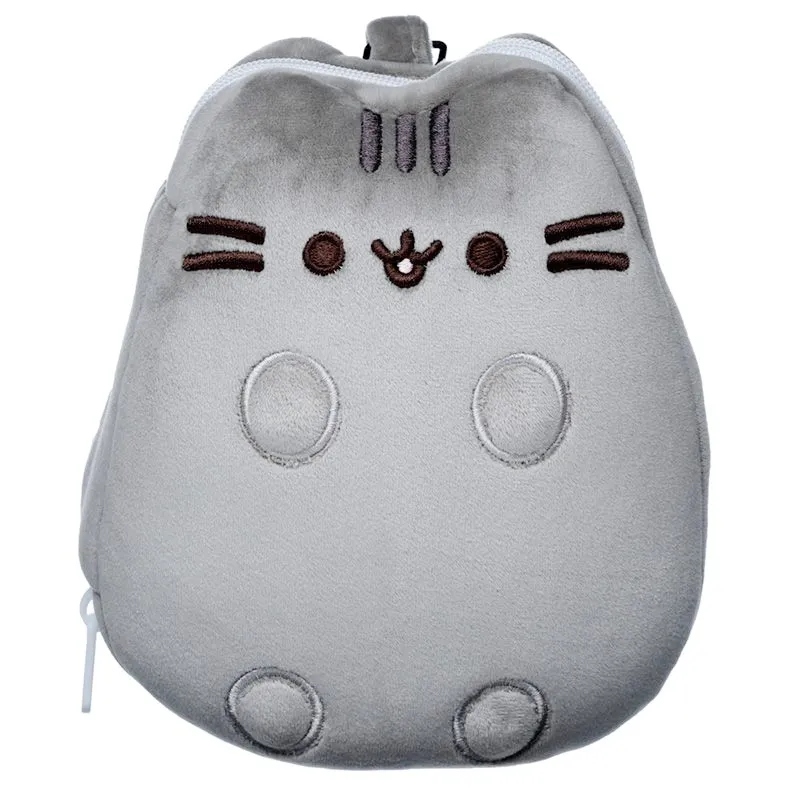 

Mała poduszka podróżna z maską na oczy Kot Pusheen