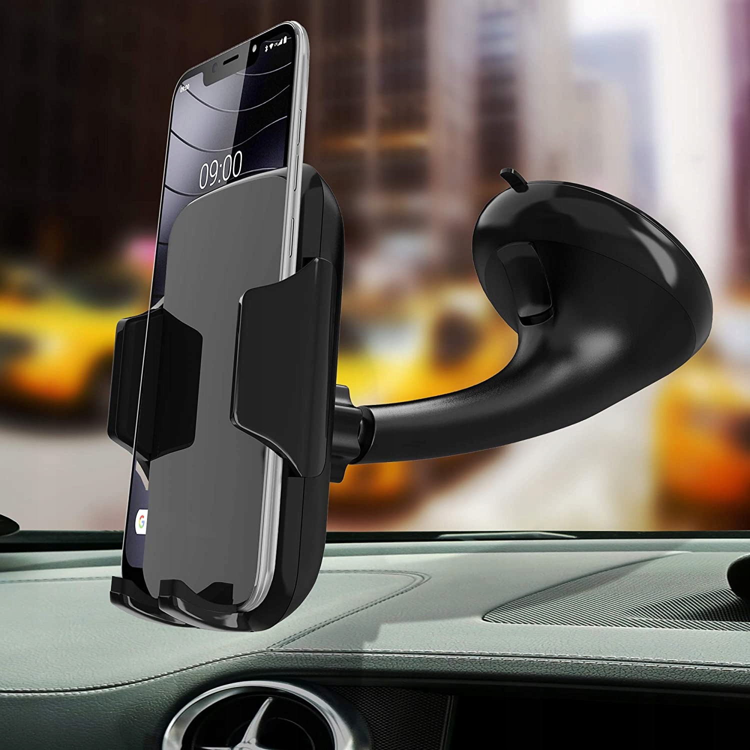 UCHWYT HOLDER NA TELEFON DO SAMOCHODU SZYBA KOKPIT Stan opakowania oryginalne