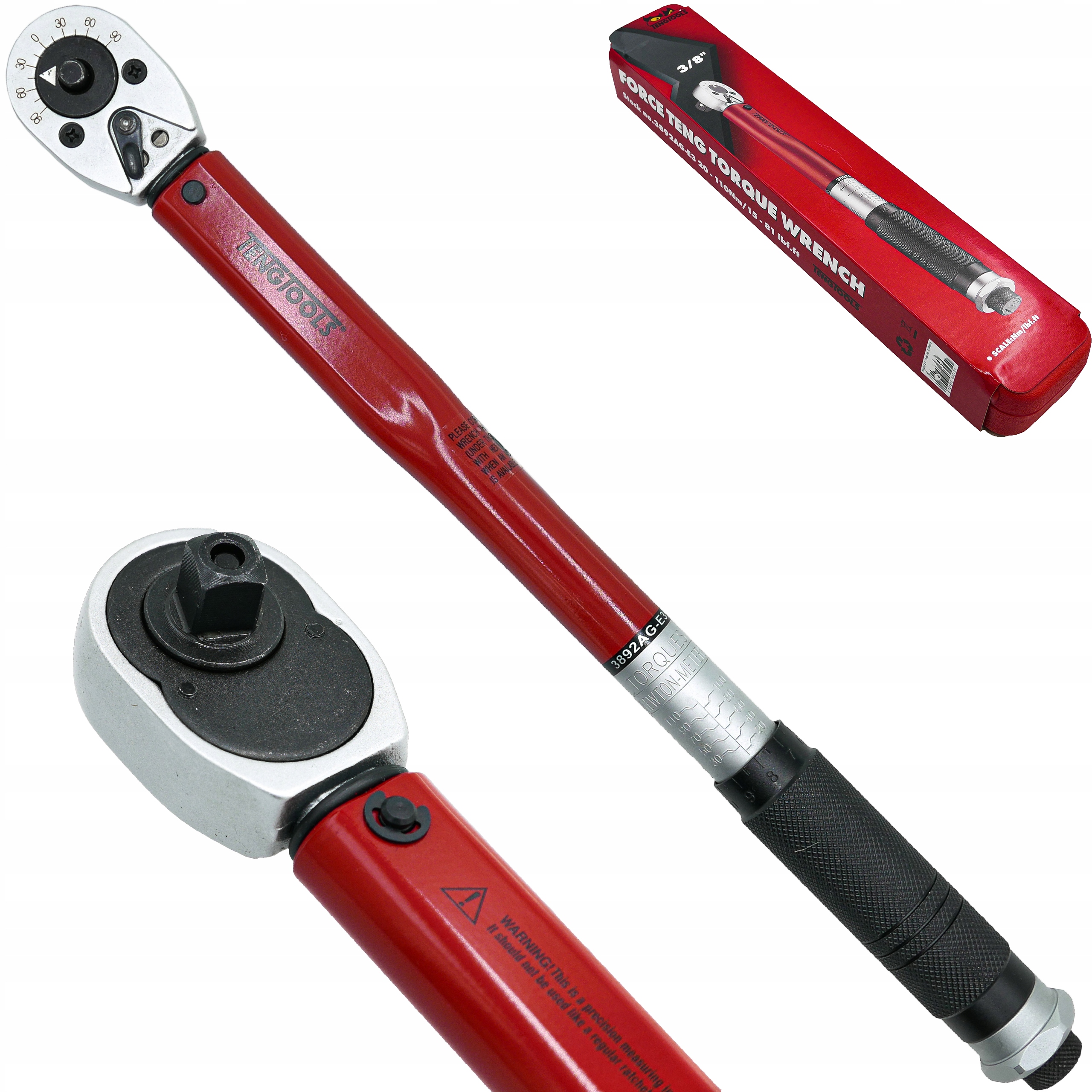 

Tengtools Klucz Dynamometryczny 20-110 Nm 3/8''