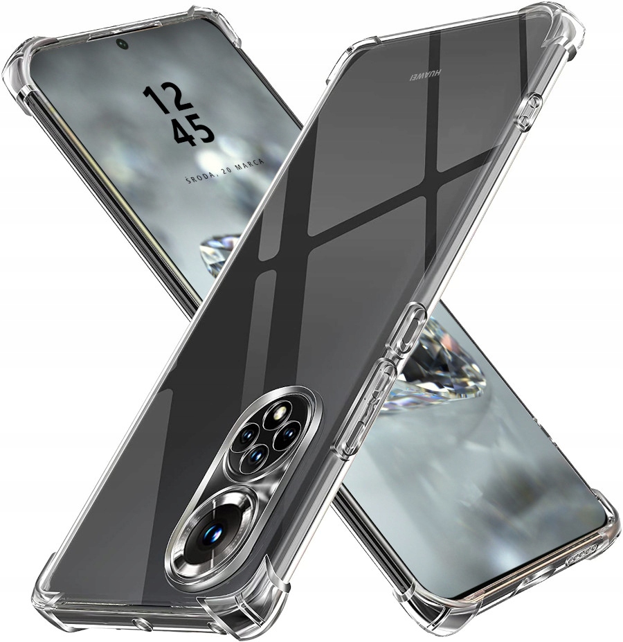 

Etui Do Huawei Nova 9 Pancerne Przeźroczyste Case