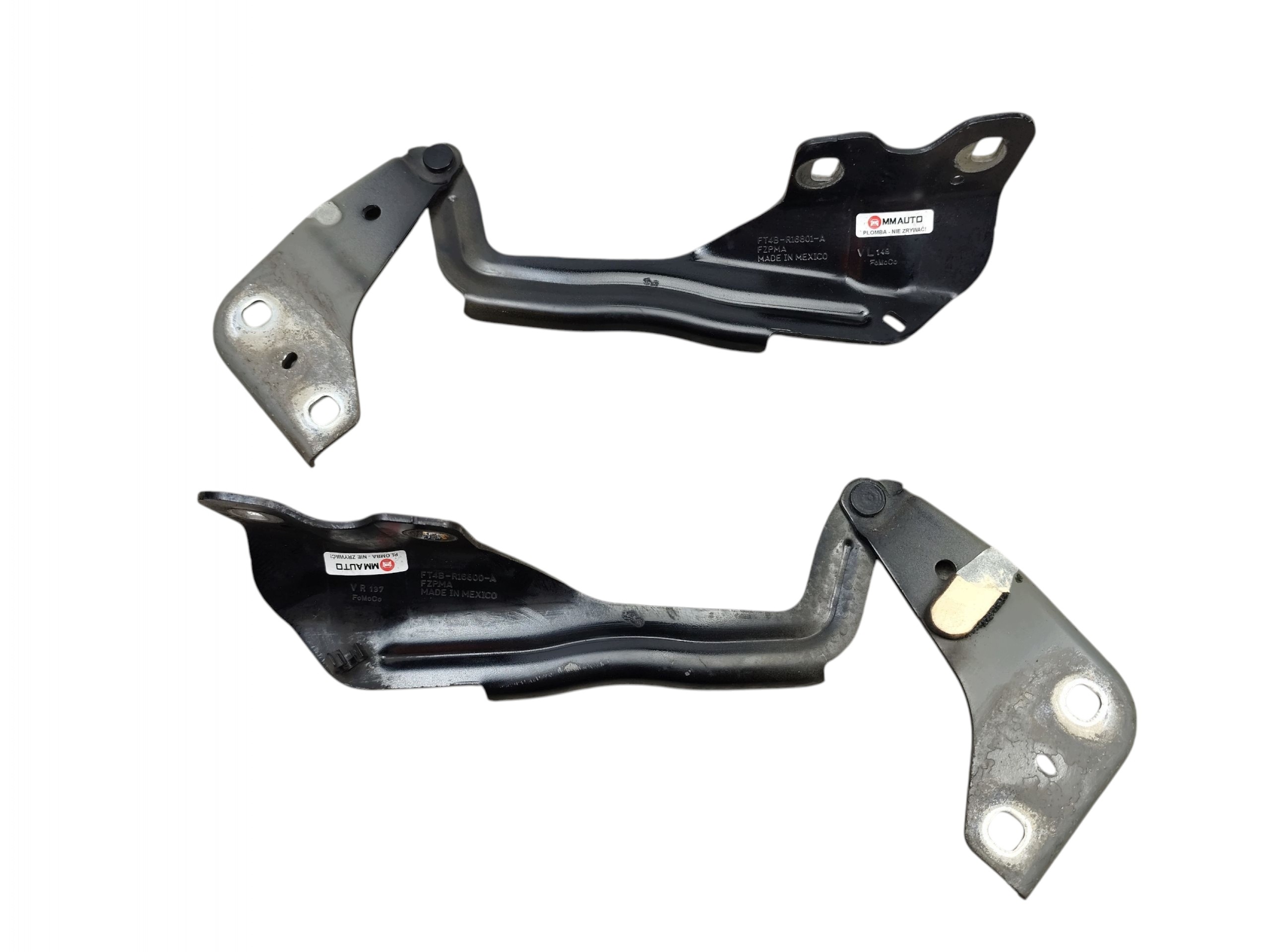 hinges hinge bonnets left right KPL EDGE II FT4B-R16801-A FT4B-R16800-A