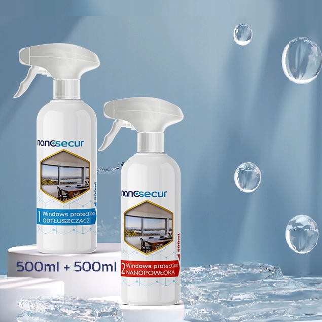 Levně Nanopovlak na okna, skla, fasády Nanosecur 500 ml