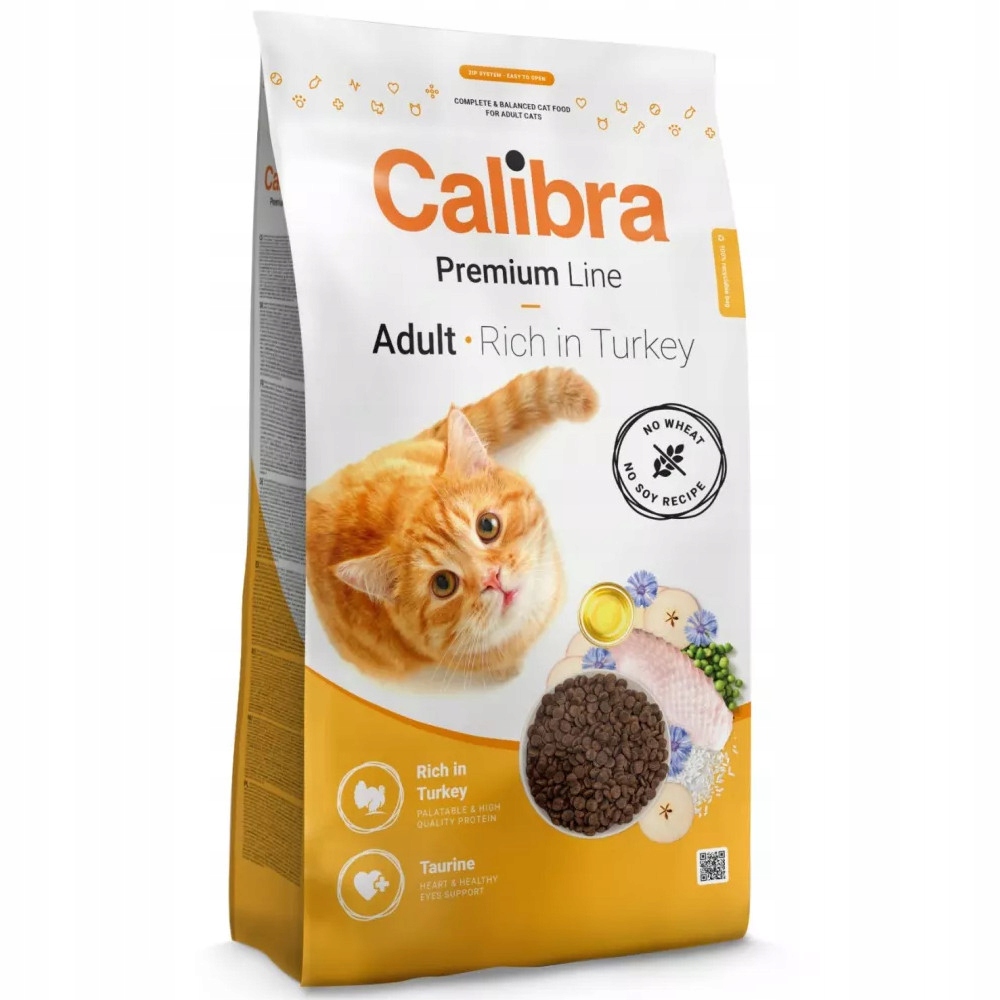 Levně Calibra Premium dospělá kočka krůtí Krůta