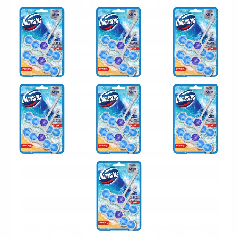Domestos Toaletní kostka Power 5 Lime 2x50 g X7
