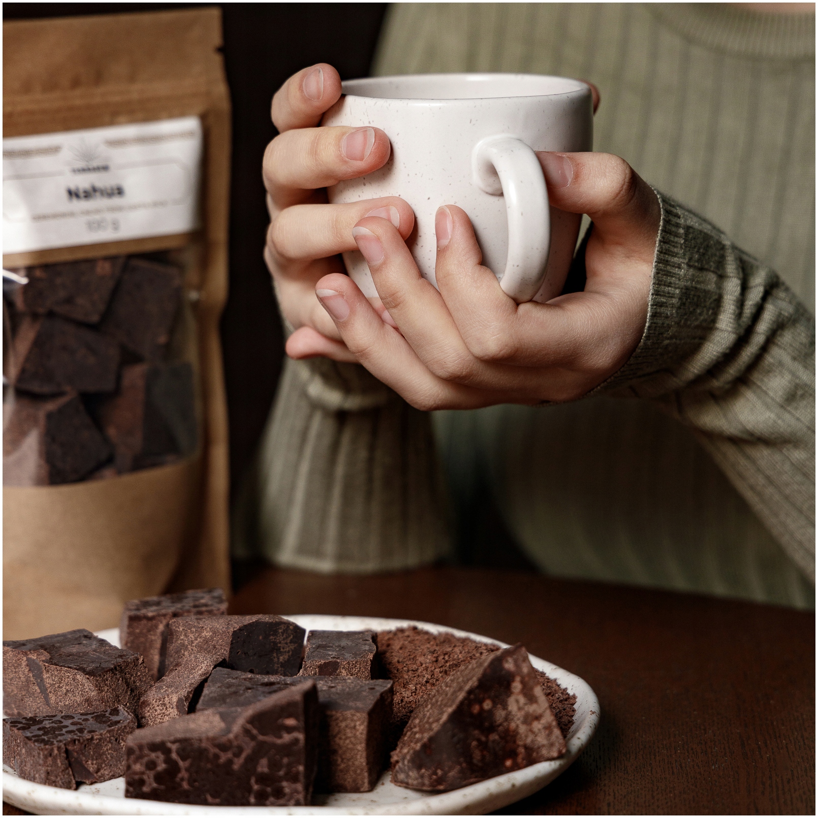 Levně Obřadní kakao pravé zdravé 3x100g degustační sada Napar Bonus