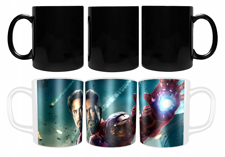 

Personalizowany Kubek Magiczny Iron Man Imię