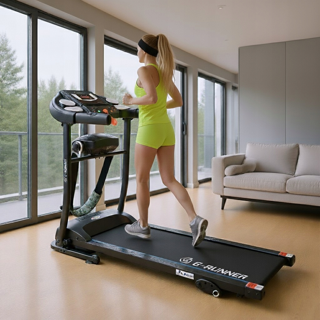 G-RUNNER 400 ЕЛЕКТРИЧНИЙ МАСАЖЕР ДЛЯ БІГОВОЇ ДОРІЖКИ HOME AUX AUX СКЛАДНИЙ