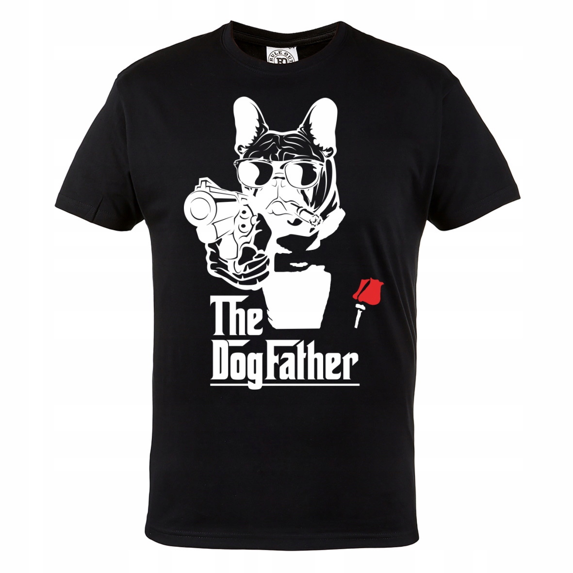 

Męska Koszulka Z Psem Tata Psa The Dogfather
