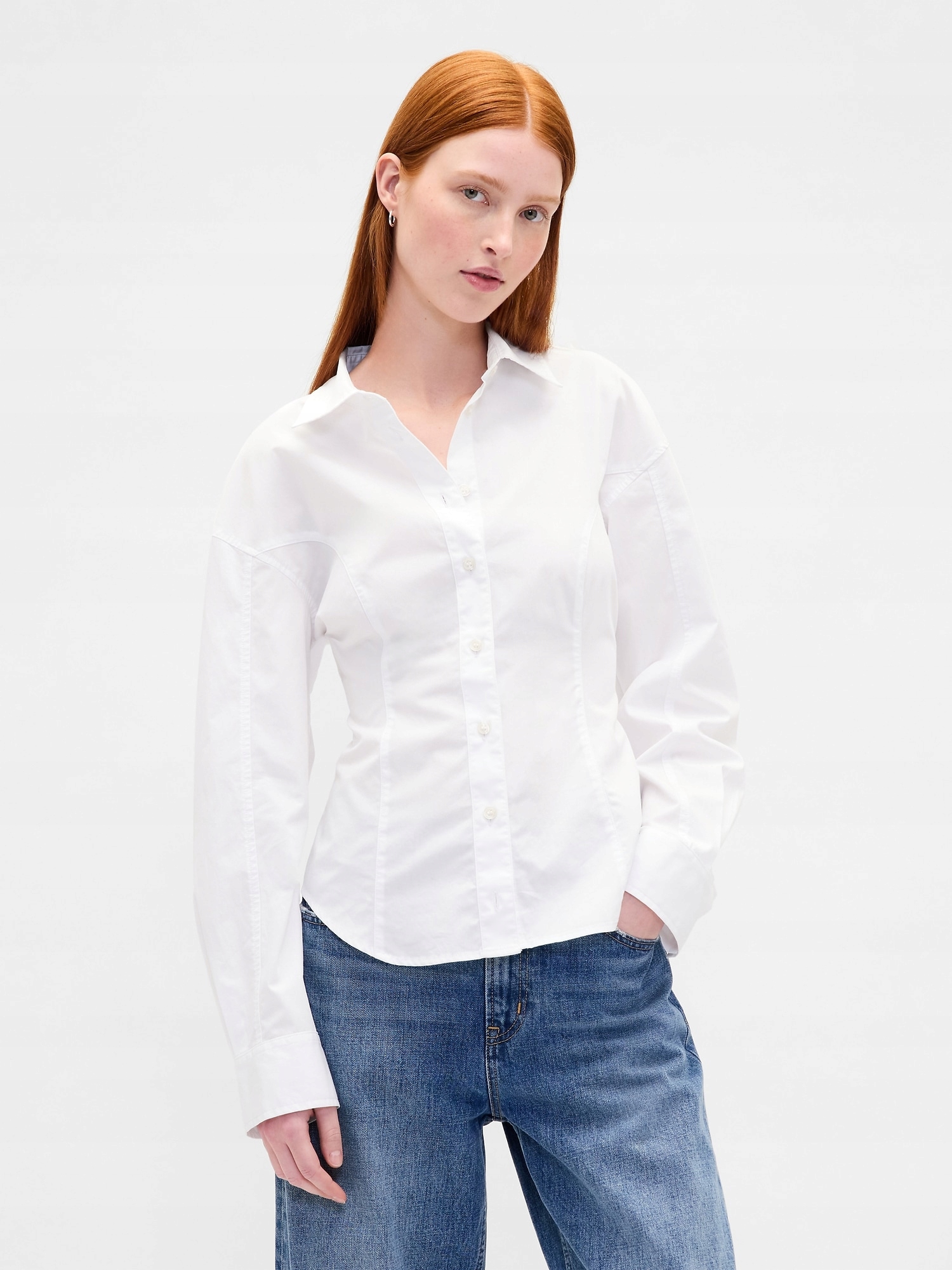 Gap Popelínová košile Classic Shirt