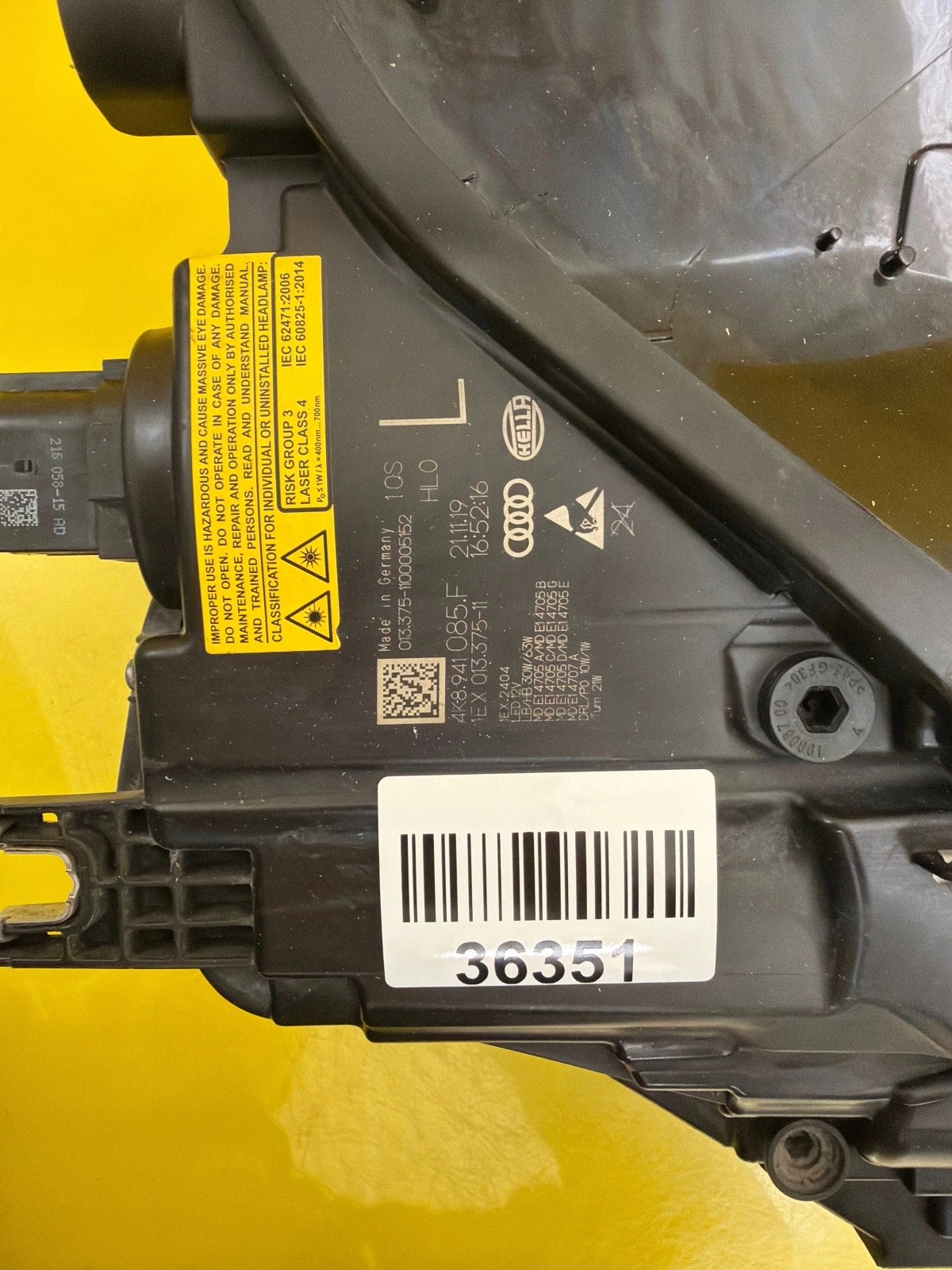 light left Audi RS6 RS7 4K8 C8 Laser 2019- 4K8941085F