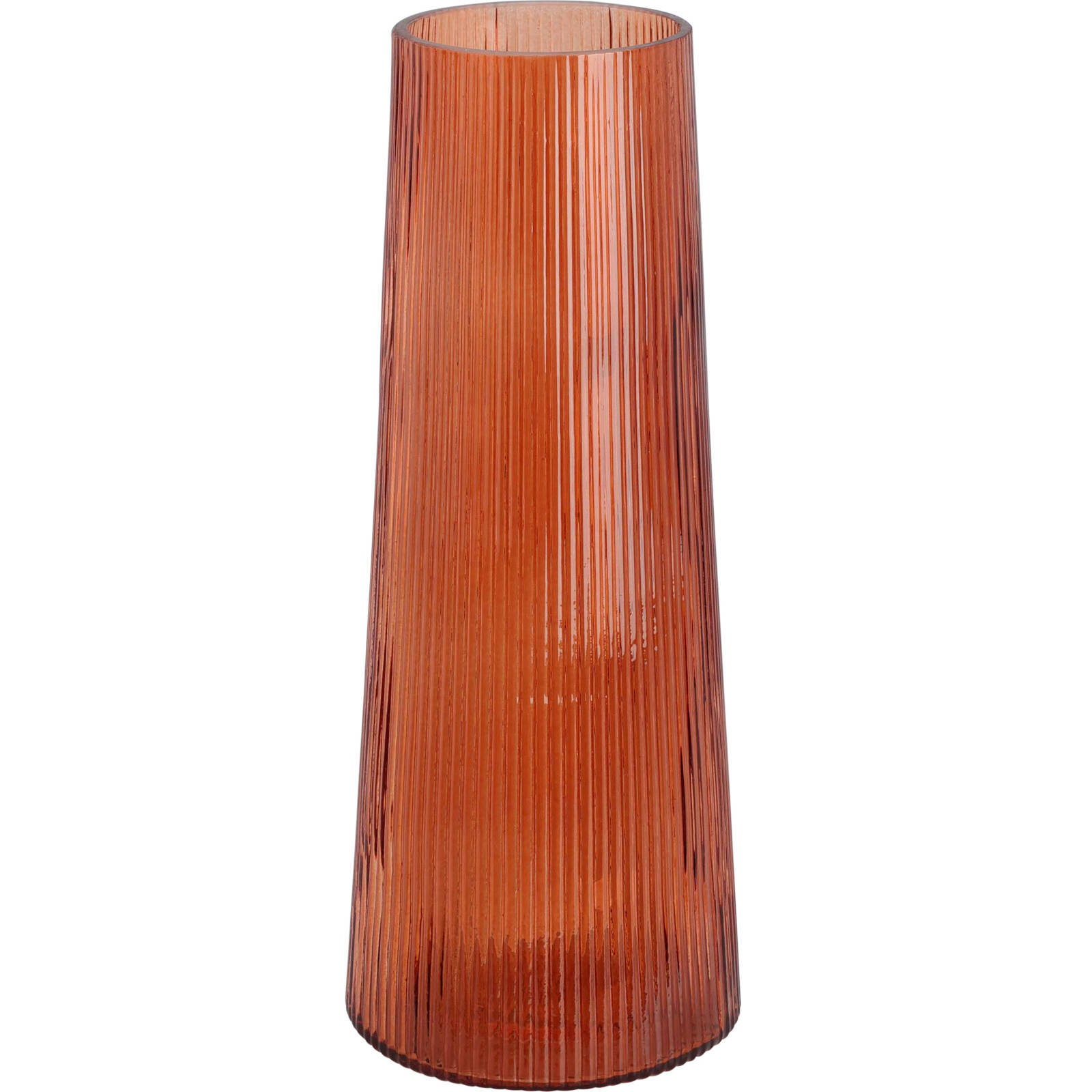 Wazon w prążki, wys. 28 cm