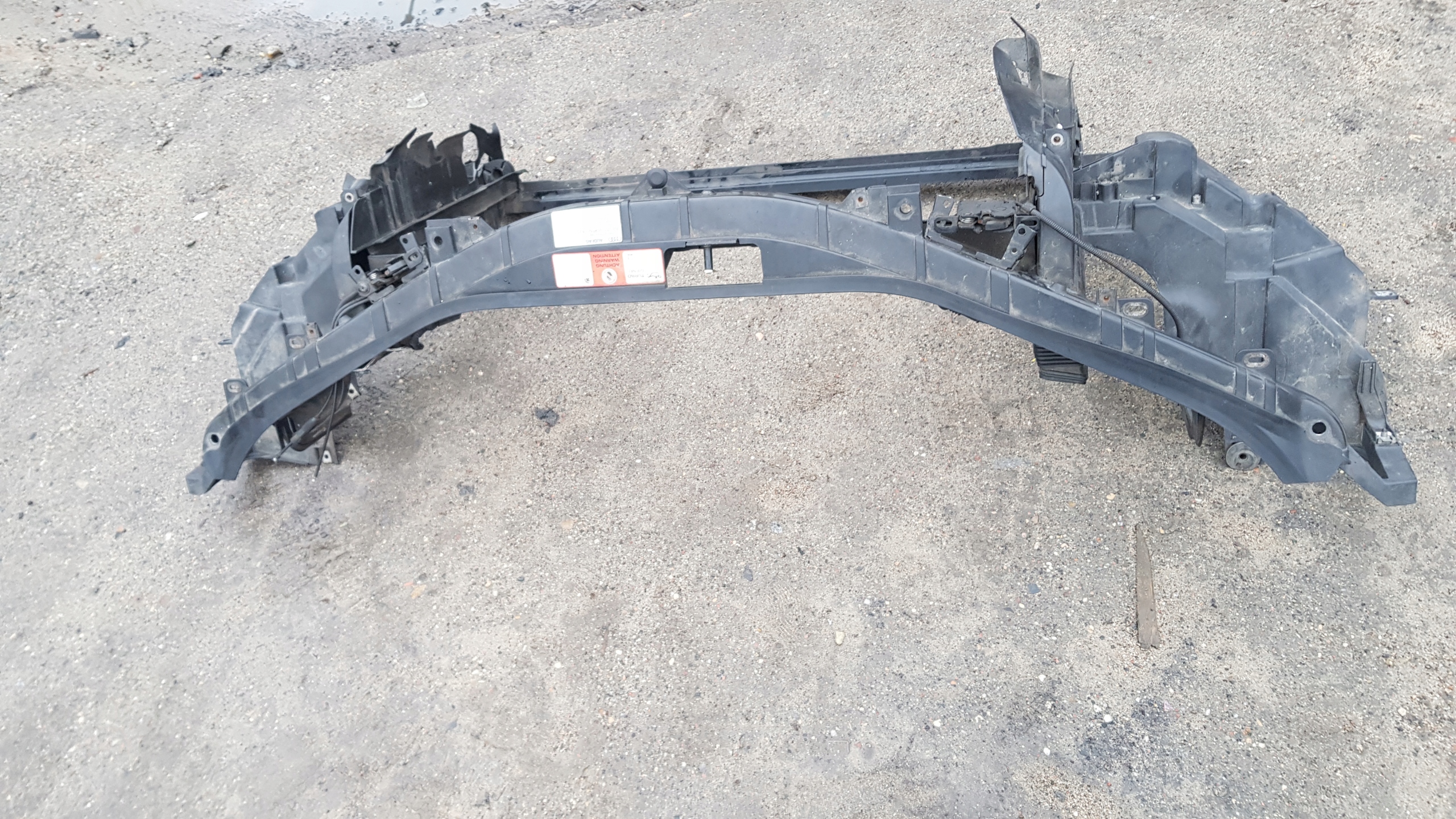 AUDI A8 D3 support panel for radiators pillar iron